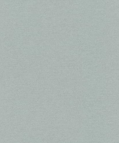 Rasch SCHÖNER WOHNEN-Kollektion Vliestapete LINEN 600308 in Blau - 10,05 m x 0,53 m