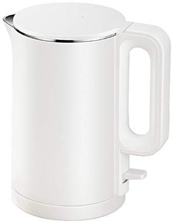 QUSYZD Bouilloire Électrique Bouilloire Électrique Théière 1.7l Protection De Mise Hors Tension Automatique Chaudière À Eau Théière Chauffage Instantané en Acier Inoxydable À Éb，