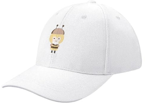 CWCMZDH Casquette De Baseball Amelia Watson Bee Version Casquette de Baseball Chapeau de thé Chapeau de Boule Sauvage Protection Solaire Chapeau Solaire Casquette personnalisée Hommes Femmes