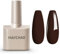 MAYCHAO 15ML Gel Nail Polish, Deep Brown Gel Nail Polish, Soak Off UV LED Nail Varnish Nail Art Starter Manicure Salon DIY at Home, 0.5 OZ