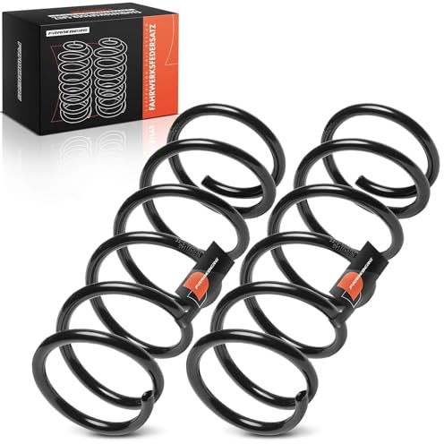 Frankberg 2x Muelles de Suspensión Eje trasero izquierdo derecho Compatible con Jimny Geländewagen Geschlossen SN 1.3 16V 1.5 DDiS 4x4 1998-2025 Replace# RC5905 RC5906