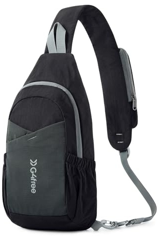 G4Free Kleine Umhängetasche Leichter Rucksack, Crossbody-Schulterrucksack für Damen,Herren, Sport und Outdoor