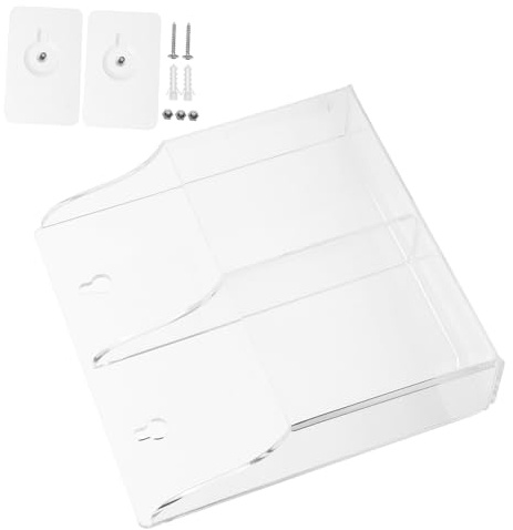 ULDIGI Remote Control Storage Box Wall Mount Tv Air-conditioners Bracket for Bedside Home Use Smartphone Charging Organizer