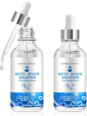 2 PCS B-TO Stock Solution - Gesichtsserum mit B-otox Effekt - Anti Aging Serum gegen Falten - Anti Aging Serum zur Glättung von Falten, Linien & Pigmentflecken im Gesicht, Straffende Hautpflege