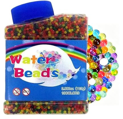 20000 Perline D'acqua Colorate, riempitivo vaso multicolore, Palline di gel multicolore, Perle D'acqua In Gel Per Vasi Di Fiori, Decorazioni Per La Casa E A-ccessori Per Il Fai Da Te Antistresssfere