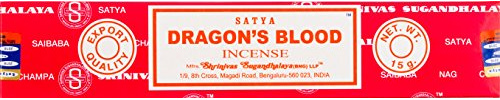 ETHNICITI Satya Nag Champa - Varillas de incienso (sangre de dragón, 15 g, 1 unidad)