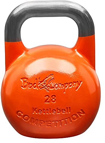 Bad Company Competition Kettlebell I Kugelhantel aus Stahl I Schwunghantel Workout in verschiedenen Gewichtsstufen I 8-40 kg