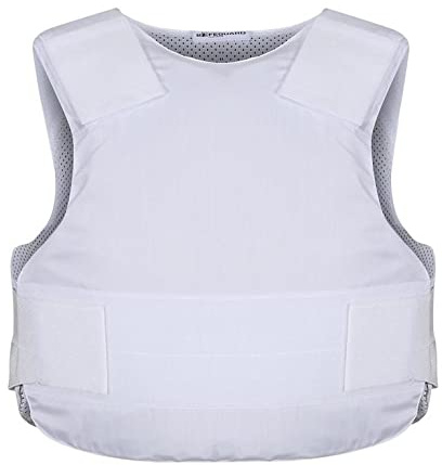 SafeGuard Clothing CoolMAX PRO Bullet Proof Level II + Stab Level 1 + Spike Level 1 Covert Vest - White
