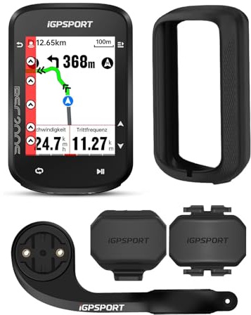 iGPSPORT BSC200S GPS Cykel, Percorso Navigazione, 2,4 tum Färgskärm, Riv Rörelse, Navigazione One-Touch, Kompatibel Intelligent Radar och Fanale Posteriore, IPX7