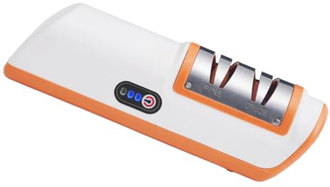 Affilatrice per taglierina e lime – Affilatrice a testa di taglio a 3 fasi – Affilatrice elettrica automatica con ricarica USB per taglierina – per da lavoro da giardino senior adulto