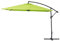 Parasol Jardin déporté Alu Ilios 3 - Carré - 3 x3 m - Vert