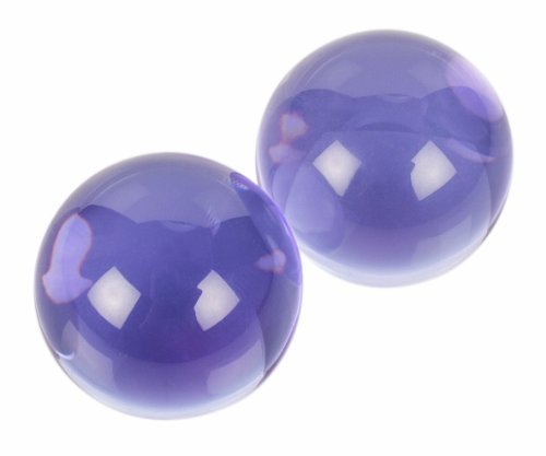 Glassvibrations Liebeskugeln purple, 1er Pack (1 x 2 Stück)