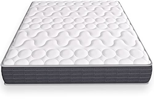 Matelas mémoire de Forme 140x190 Memo HR Hbedding - Mousse Ergonomique, Mousse HR 35kg et Mousse à Effet mémoire de Forme