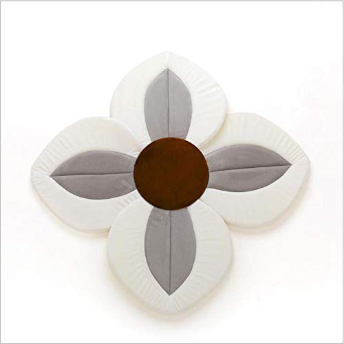WDDMFR Bagnetto con Fiore, Cuscino Morbido Antiscivolo Lavello di Sicurezza Inserto Vasca Comfort Baby Pad da Bagno Neonato Tappetino Supporto Lettino per Neonato 0-12 Mesi
