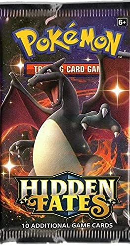Pokemon Hidden Fates Booster Pack - 10 kort - Engelska