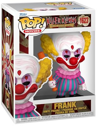 Funko POP! Movies: Killer Klowns from Outer Space - Frank | Offizielles Horror Merch - Vinyl Sammelfigur als Regal Deko - Geschenkidee zum Geburtstag für Fans und Sammler