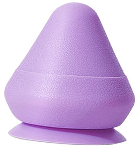 SOLUSTRE Massageball Multifunktionaler Faszienball mit Saugnapf zur Selbstmassage aus Tpe Entspannende Triggerpunkt Massage für Rücken und Nacken für Hause