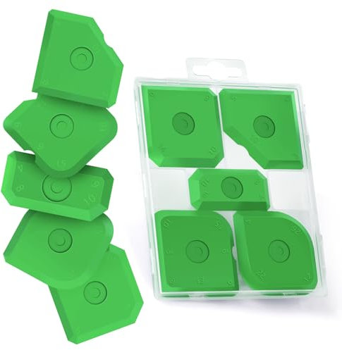 5 Stück Fugenglätter Silikon，Silikonabzieher Fugenabzieher，Abzieher Silikonfugen，Abzieher Fugenspachtel，Profi Fugenglätter，Silikonspachtel