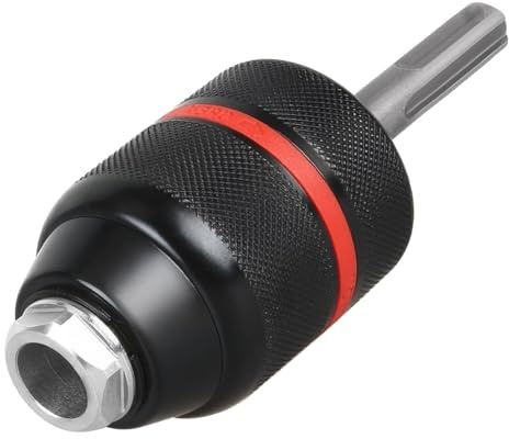 1/2 Zoll HA3JAW Schnellspannbohrfutter für Bosch SDS-Plus Hammer, 3-Backen selbstspannender Bohrfutteradapter für Bosch Bohrhammer, Spannfutter mit 3/8 Zoll SDS-Plus-Schaft