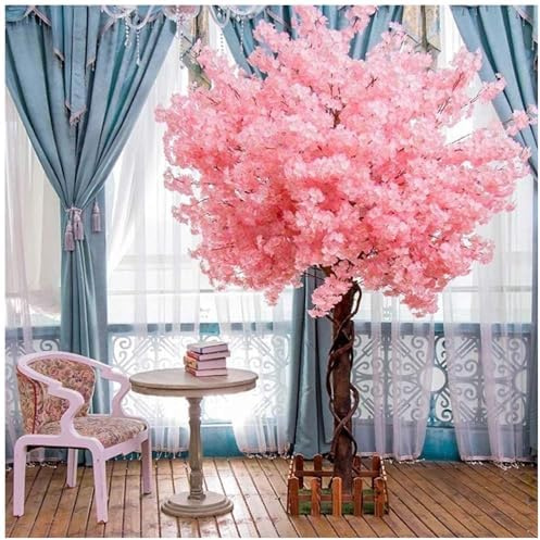 Árbol de cerezo artificial para decoración de bodas y eventos, grande, 200 cm, decoración de fiestas en interiores y exteriores