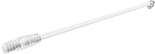 EXHUMKY Barra de Cortina de 50Cm Varilla de Aleación de Aluminio Resistente y Ligera para Cortinas de Dormitorio Uso Ventanas Diseño Ergonómico