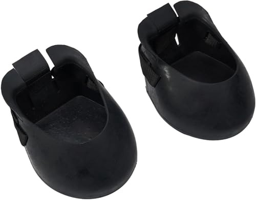 Generisch Hufschuh für Pferde, Hufschoner, Pferdehuf Stiefel, Pferdehufschuh Pferdeschuh,S/M/L/XL,Gummi für Reittrainingsteile (XL)