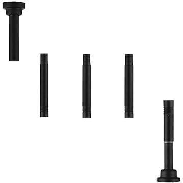 Adjustable Tension Shower Curtain Rod - No Drilling Spring Tension Shower Rod for Bathroom/Indoor Use, 17-82in Telescoping Bath Curtain Pole,Anti slip adjustment,Equipped with a fastener