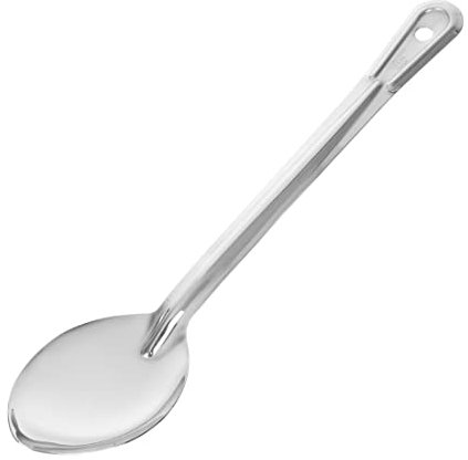 Vogue Plain Serving Spoon 13 / 33cm - Durable Stainless Steel Large Spoon - Ideal for Buffet, Party, Banquet F499