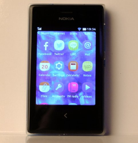 Nokia Asha 503 3 inch Sim Free Unlocked Smartphone - Black