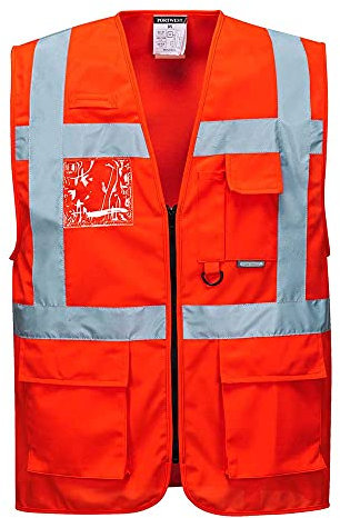 Portwest BERLIN EXEKUTIV WESTE, Größe: L, Farbe: Rot, S476RERL