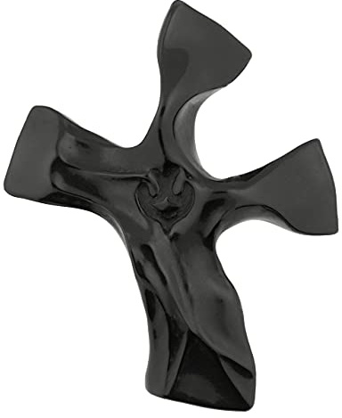 VILLAGE GIFT IMPORTERS The Original Clinging Cross © by Not So Plain Jane (Ebony)