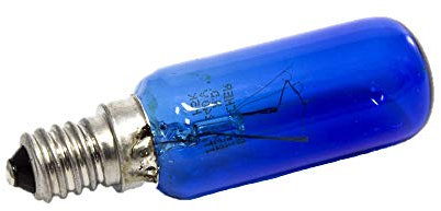LAZER ELECTRICS Refrigerator Lamp Bulb for Bosch, Neff, Siemens Fridge Freezer (25W, E14 SES Blue Alt to 612235/00612235)