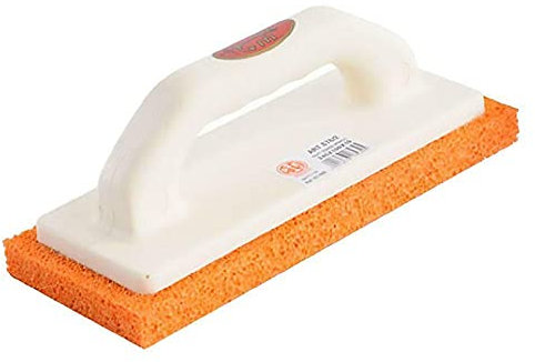 FRATTONE IN GOMMA SPUGNA cm 14 x 21 - art.878/1E - DP.1014730 - Supporto e manico in pvc. Spessore gomma mm.15. Adatto per i