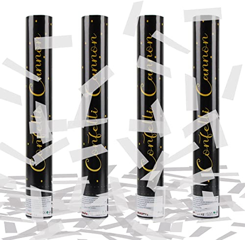 XiXiRan Lanceur Confettis Papier de Riz Collant - Tube de Canon pour Mariage et Anniversaire