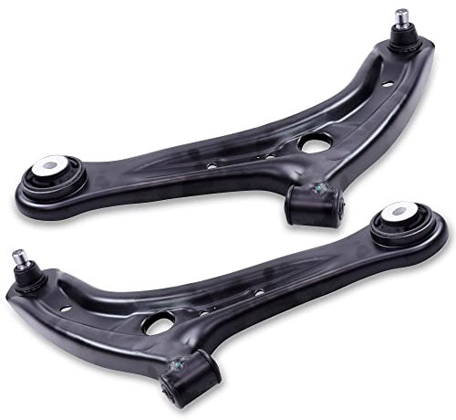 ATEC Germany 2x bras de suspension avant inférieur gauche droit avec articulation porteuse Compatible avec FORD FIESTA Mk6 (CB1, CCN), FIESTA Mk6 Van, MAZDA 2 (DE_, DH_)