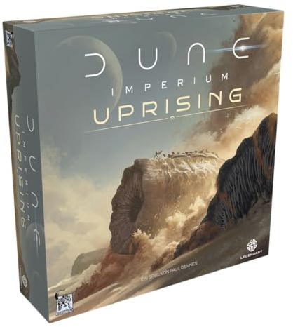 Dire Wolf Digital, Dune: Imperium – Uprising, Kennerspiel, Deutsch | Eigenständiges Strategiespiel, auch als Erweiterung nutzbar, für 1-6 Spieler, 60-120 Minuten, Brettspiel ab 13 Jahren