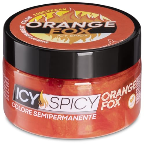 Icy Spicy Maschera Colorante Semipermanente Orange, 100ml