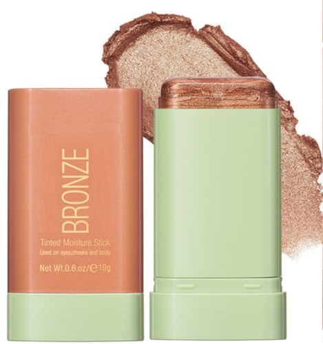 KARLOR Gesicht Bronzer Stick Contour Stick Gesicht Contour Highlighter Makeup Gesicht Contouring Stick Glow Makeup Cremiger Konturenstift für eine definierte Gesichtsform(03#)
