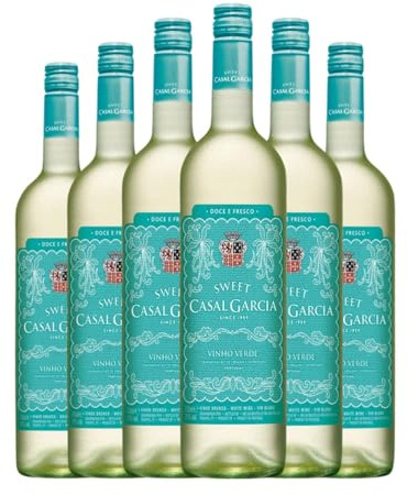 Casal Garcia Sweet Dulce Vinho Verde 75 cl Vino blanco (Caja de 6 Botellas de 75 cl)