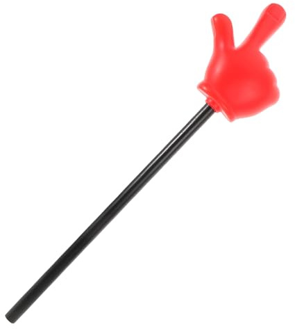 TOYANDONA Bastón De Puntero De Dedo para Aula Accesorio De Mano para Señales Educativas Herramienta Interactiva para Enseñanza para Profesores y Actividades Clase