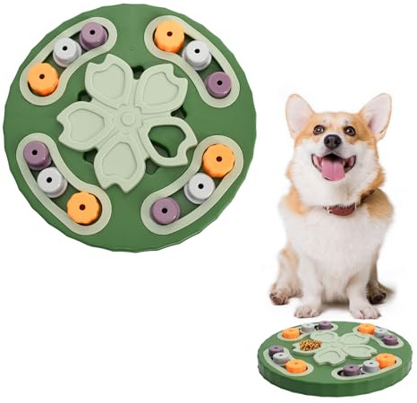 Godneei Hundespielzeug Intelligenz, Intelligenzspielzeug für Hunde zur Langsamen Fütterung, Interaktives Hundespielzeug Gegen Langeweile, Zum Energieabbau & zur Förderung Geistiger Fähigkeiten