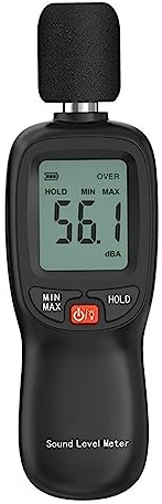 Misuratore Decibel Fonometro Digitale Strumento Di Misurazione Del Volume Del Rumore Tester Di Monitoraggio Dei Decibel