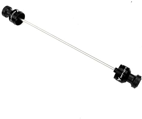 LLIDFONK Para MT07 MT 07 FZ07 2014-2024 2025 2026 Accesorios Soporte de Montaje Motocicleta Soporte Basculante Carretes MT-07 Eje de Horquilla Trasera Protecciones Protectores de Caída (Negro)