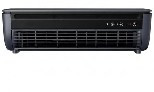 Bonalake Mini Air Conditioner, Wall Mounted Air Conditioner with Fast Cooling & 6000mAh Battery, Portable USB Cooler with Remote for Kitchen, Dorm, Desk Wall Ac Unit Mounted