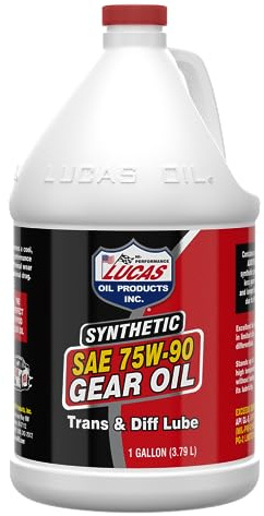 Lucas Oil 10048 Synthetic SAE 75W-90 Gear Oil - 1 Gallon