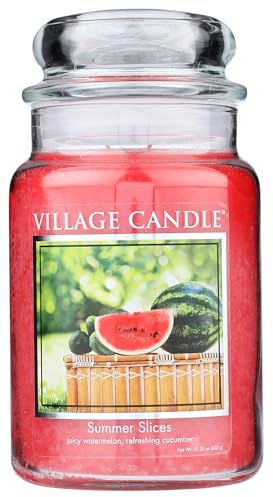 Village Candle Duftkerze Summer Slices Große Duftkerze im Glas