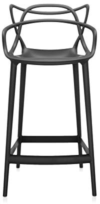 Kartell Masters Stool, Sgabello, Nero, H. 99 cm