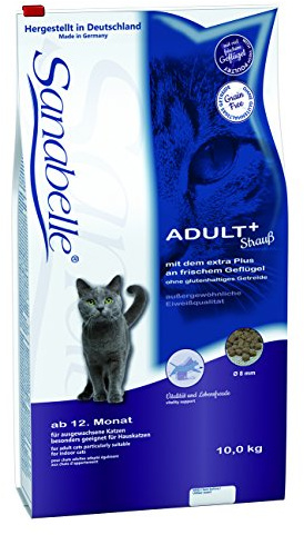 Sanabelle Adult Strauß Katzenfutter, 1er Pack (1 x 10 kg)
