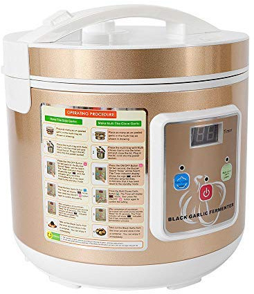 SHIOUCY 5L Automatic schwarzer Knoblauch Fermenter schwarzer Knoblauch Maschine hausgemachter schwarzer Knoblauch automatischer Betrieb 90w