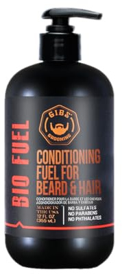 GIBS Grooming Biofuel Acondicionador Fuel para barba y cabello, 30 ml